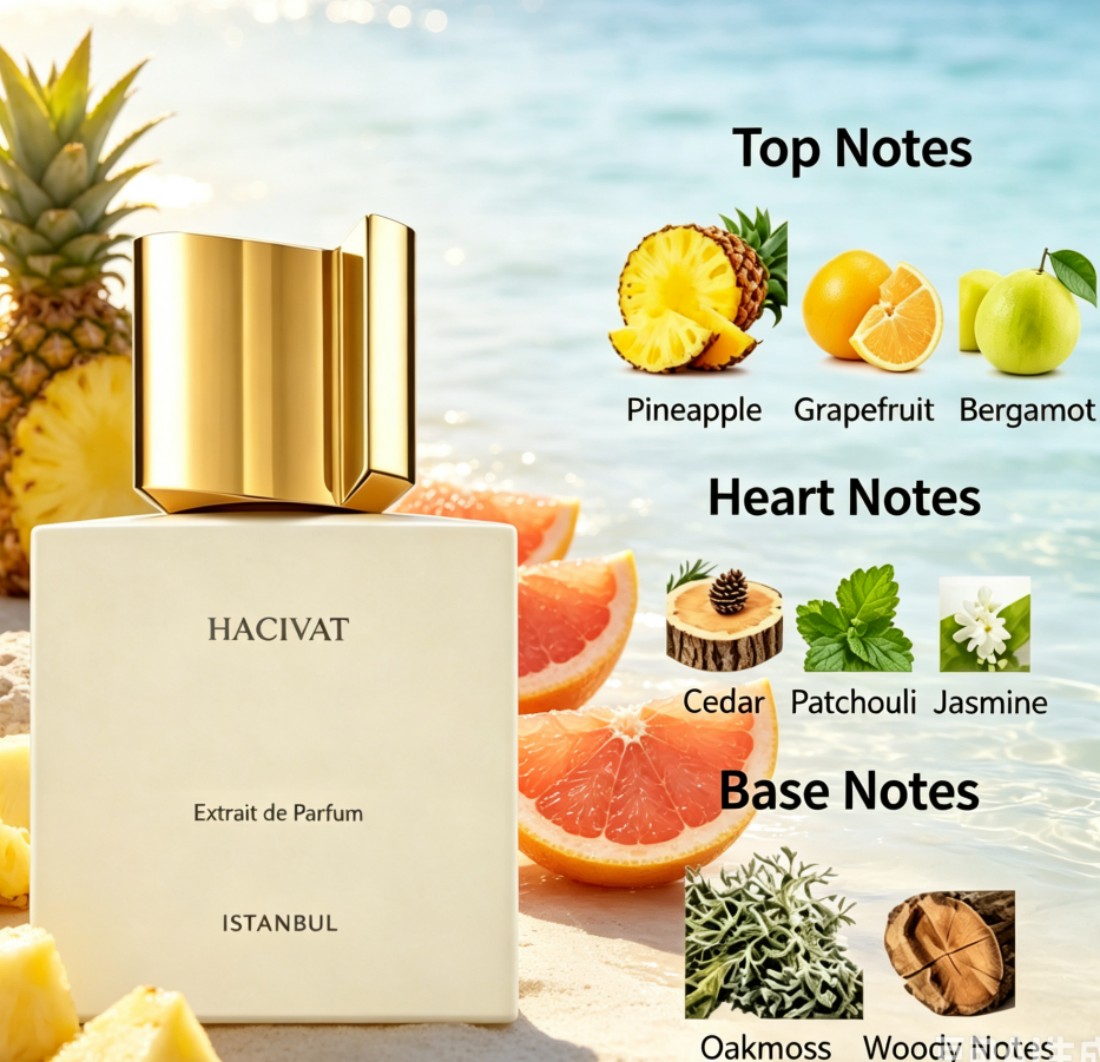 Perfume New Fragrance - Hacivat-new launched neutral perfume spray, 3.4oz100ml,