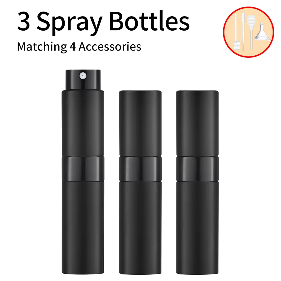 Perfume Fragrance Ingredients - 3pcs+4 Accessories 8ML Perfume Spray Bottle