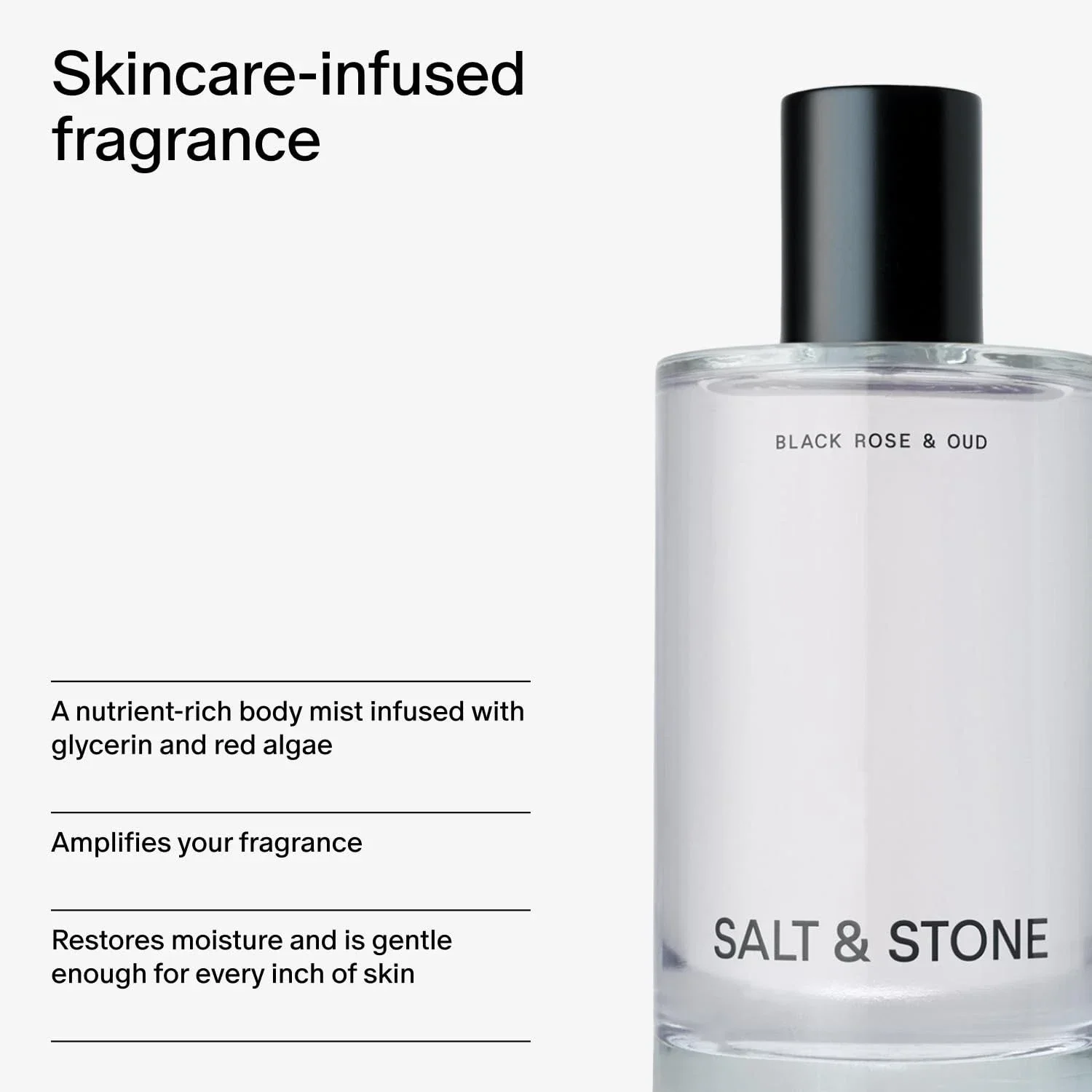 SALT & STONE Black Rose & Oud  - Perfume Fragrance Lasting 评论和价格