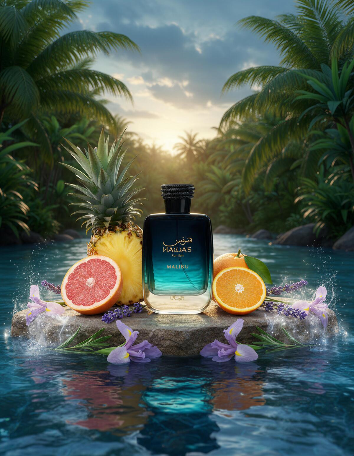 Rasasi Hawas Malibu For Him ED - Perfume Fragrance Notes 评论和价格