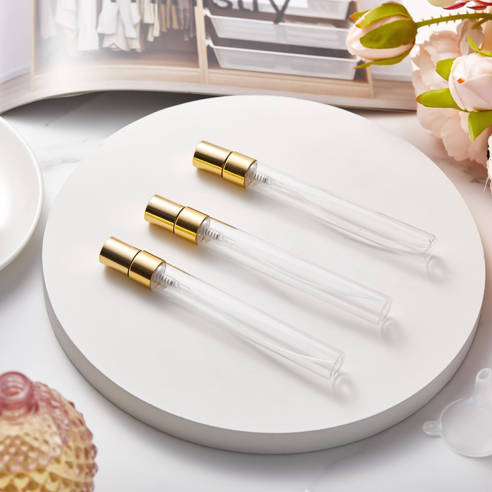60pcs mini transparent perfume - Perfume Fragrance Ingredients 评论和价格
