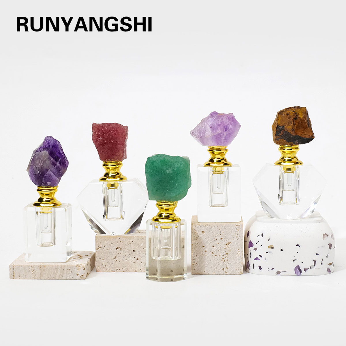 1PC Natural Amethyst Crystal C - Perfume Fragrance Ingredients 评论和价格