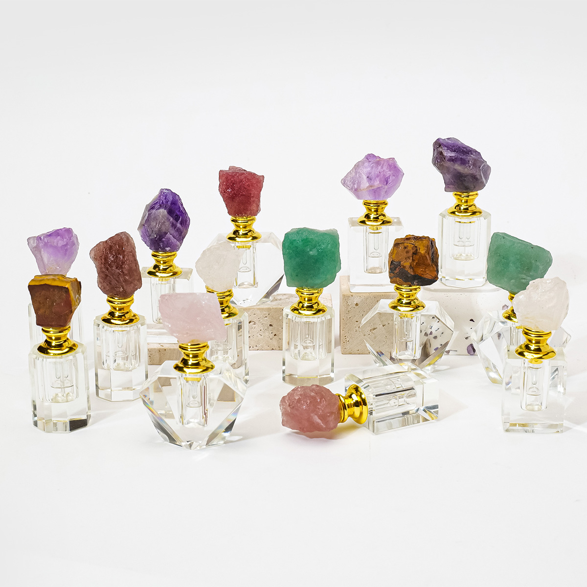 1PC Natural Amethyst Crystal C - Perfume Fragrance Ingredients 评论和价格