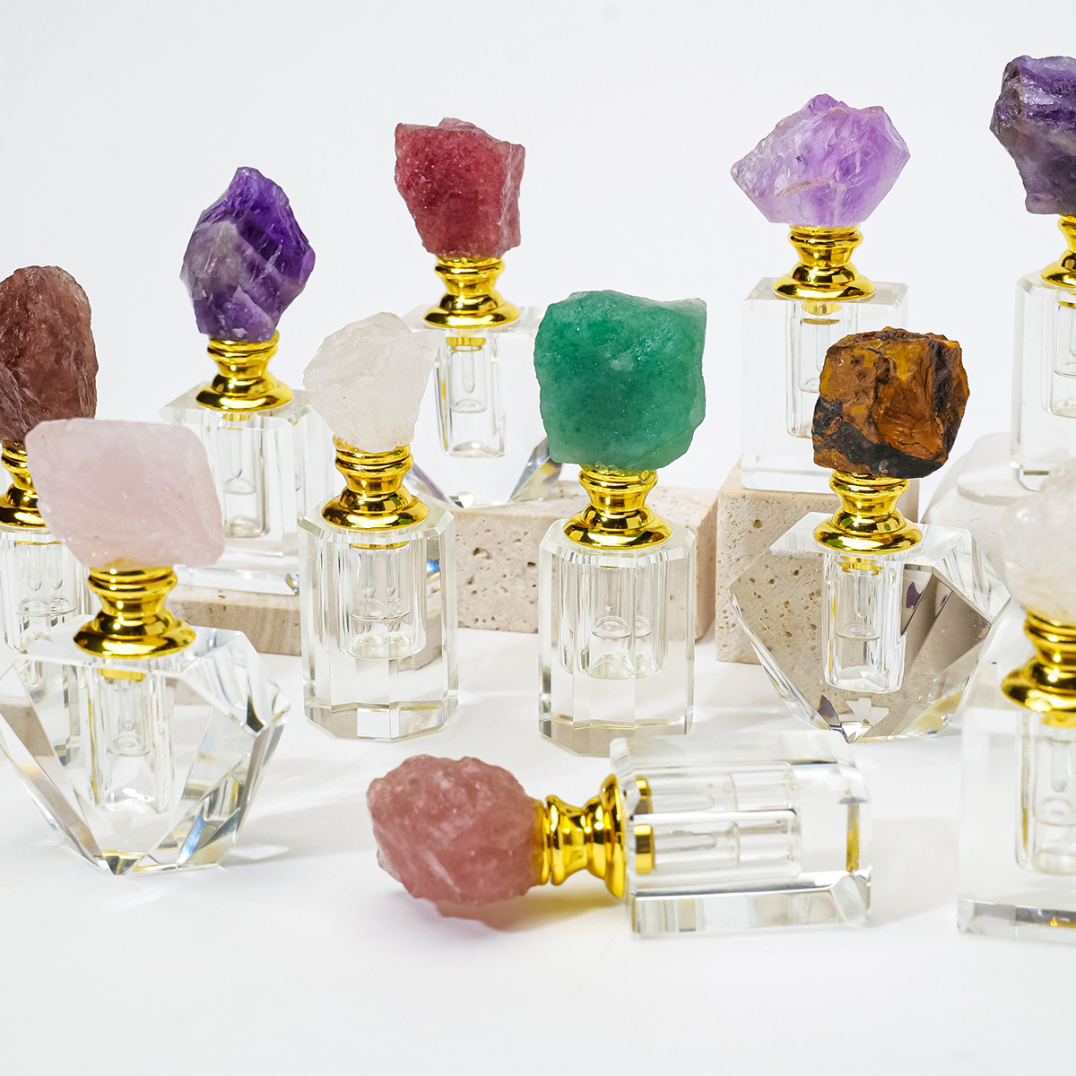1PC Natural Amethyst Crystal C - Perfume Fragrance Ingredients 评论和价格