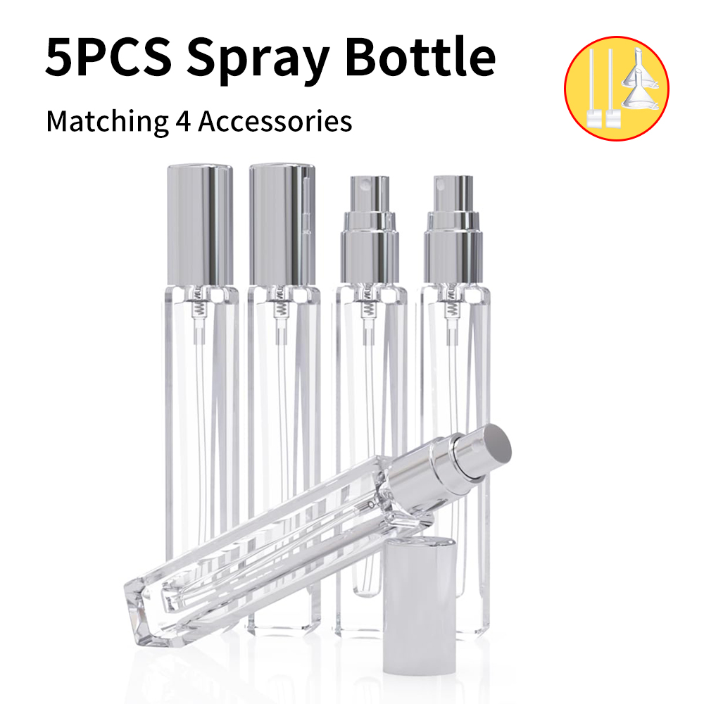 5-Piece Cologne Atomizer Empty - Perfume Fragrance Ingredients 评论和价格